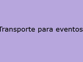 Transportes Para Eventos